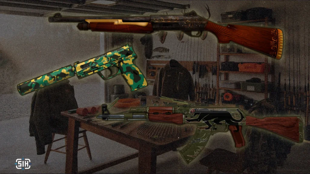 CS2 Skins for Hunters and Fishermen. The Inventory of a Real Hunter or Fisherman.