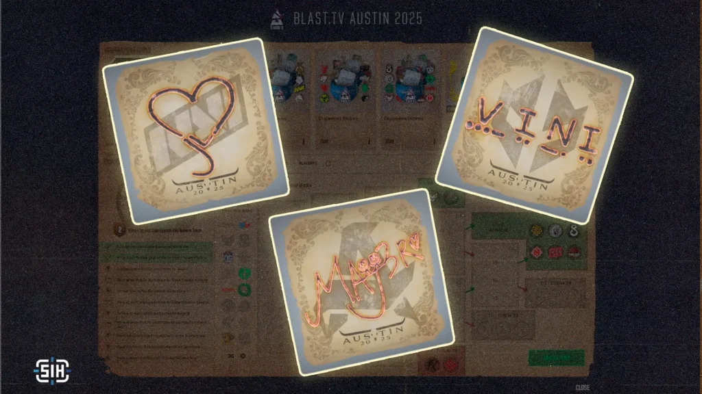 Texas Signature: Top 10 Most Original Autographs from BLAST.tv Austin Major 2025. The Best Stickers in a Long Time?