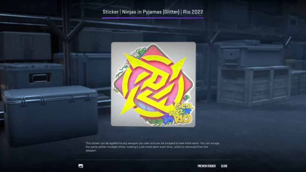 Sticker | Ninjas in Pyjamas | Rio 2022