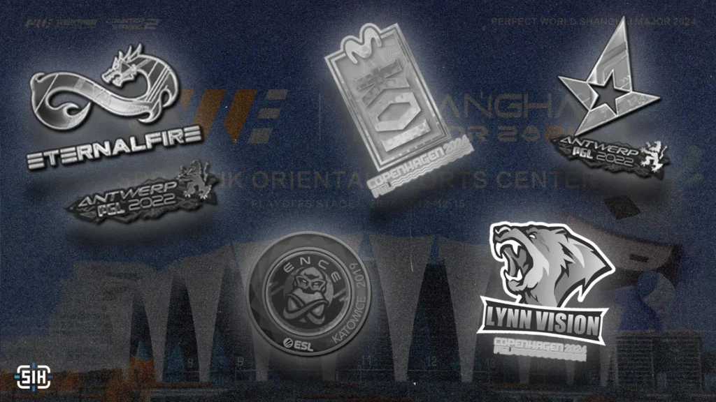 Team Stickers That WON’T Appear at the Perfect World Shanghai Major 2024: Price Review and Growth Forecast