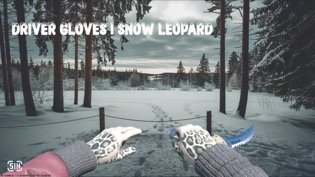 Driver Gloves | Snow Leopard