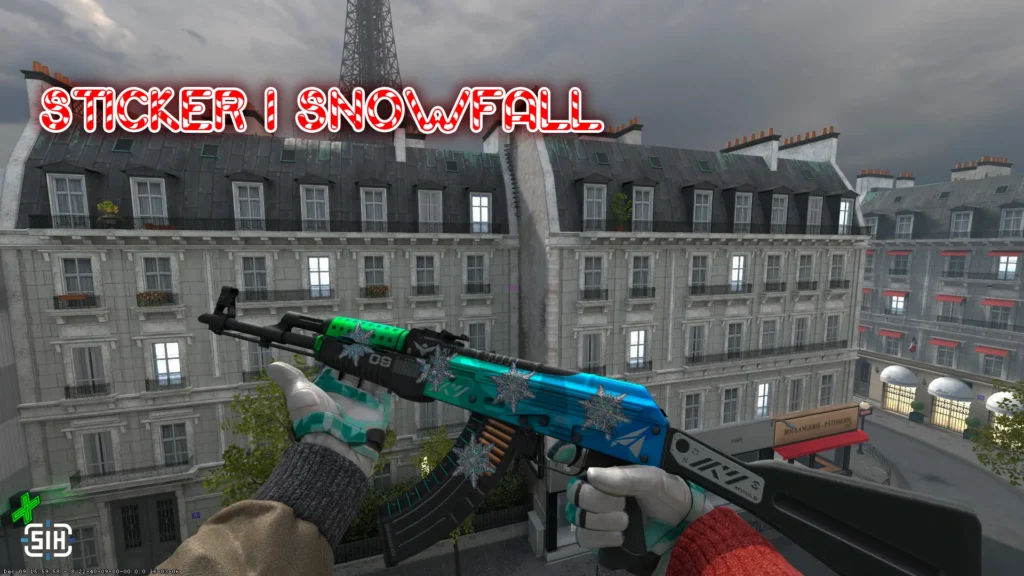 Sticker | Snowfall (Glitter)