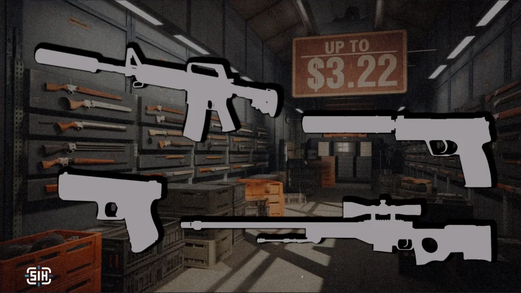 Cool and Stylish Skins in CS2 for Pennies: All Under $3.22