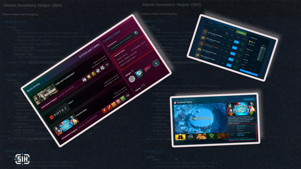 Steam Inventory Helper: Enhancements and New Features in Recent Updates