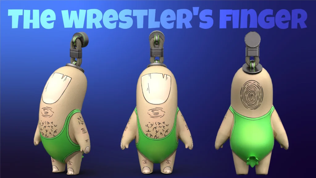 The Wrestler's Finger | Charm