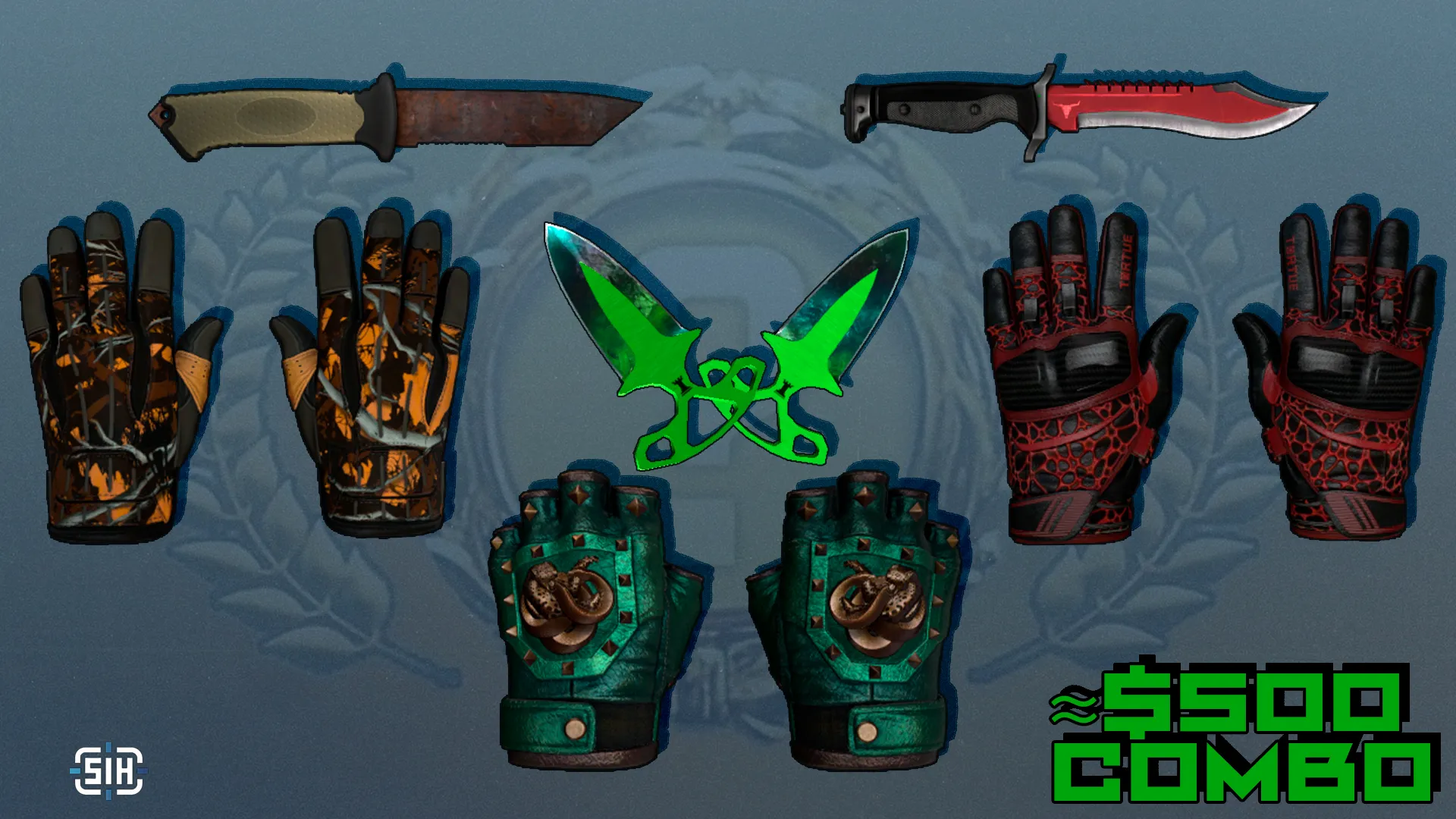 Best knife + gloves combos under $500 in Counter-Strike 2. The most ...