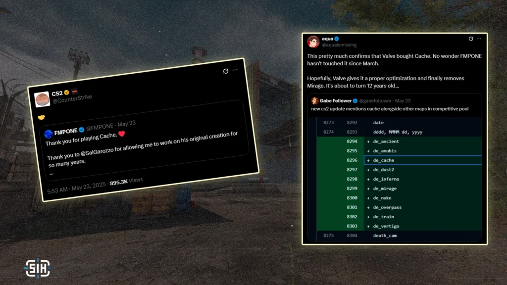 Cache Map Rumors