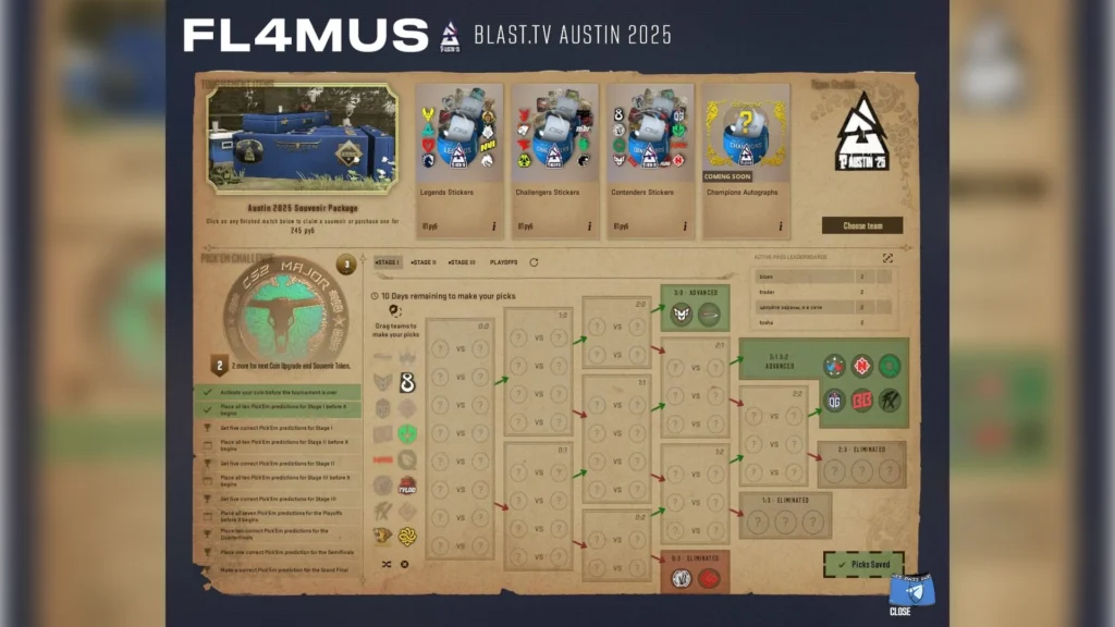 Pick'em FL4MUS