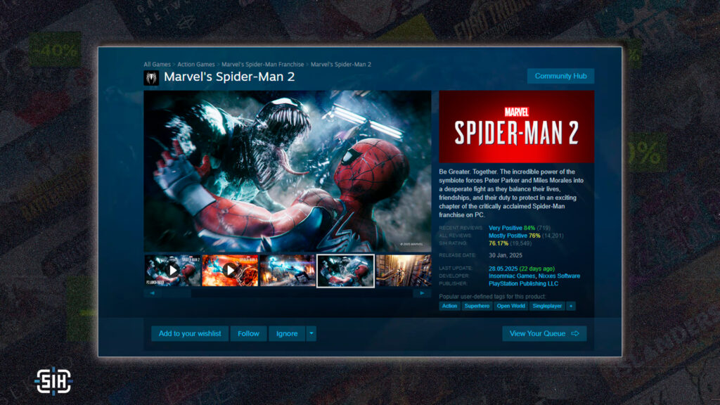 Marvel's Spider-Man 2 and God of War: Ragnarök