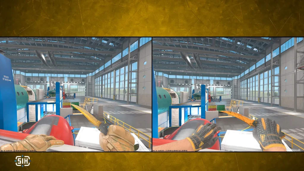 Gloves + Knife
