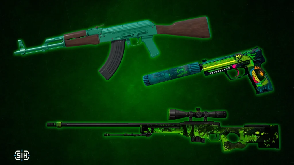 Rich/Poor Inventory in CS2: Expensive and Cheap Green Sets for Any Budget!