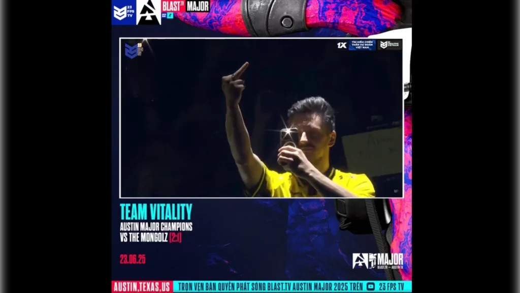 apex middle finger