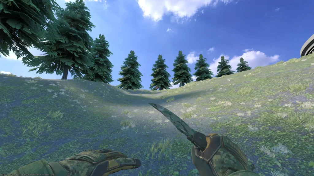 Falchion Knife | Forest DDPAT