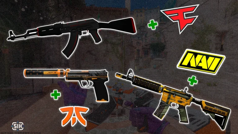 Combining Skins with Team Stickers in CS2. Best Major Sticker Combinations with Skins