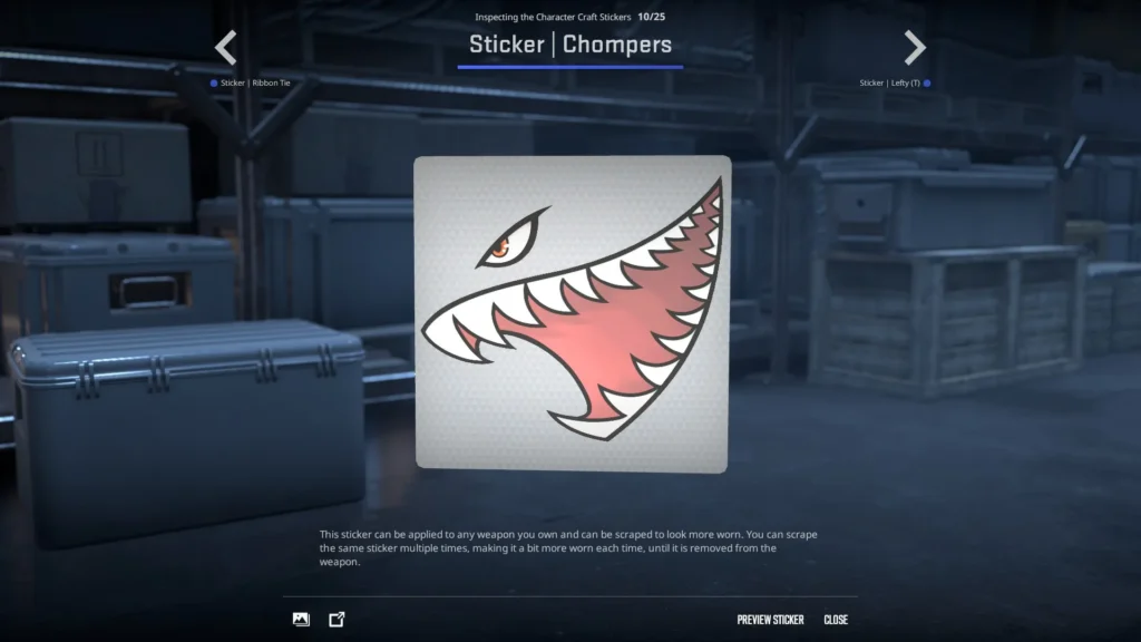 Sticker | Chompers