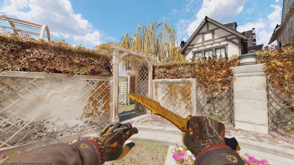 Huntsman Knife | Tiger Tooth + Sport Gloves | Big Game