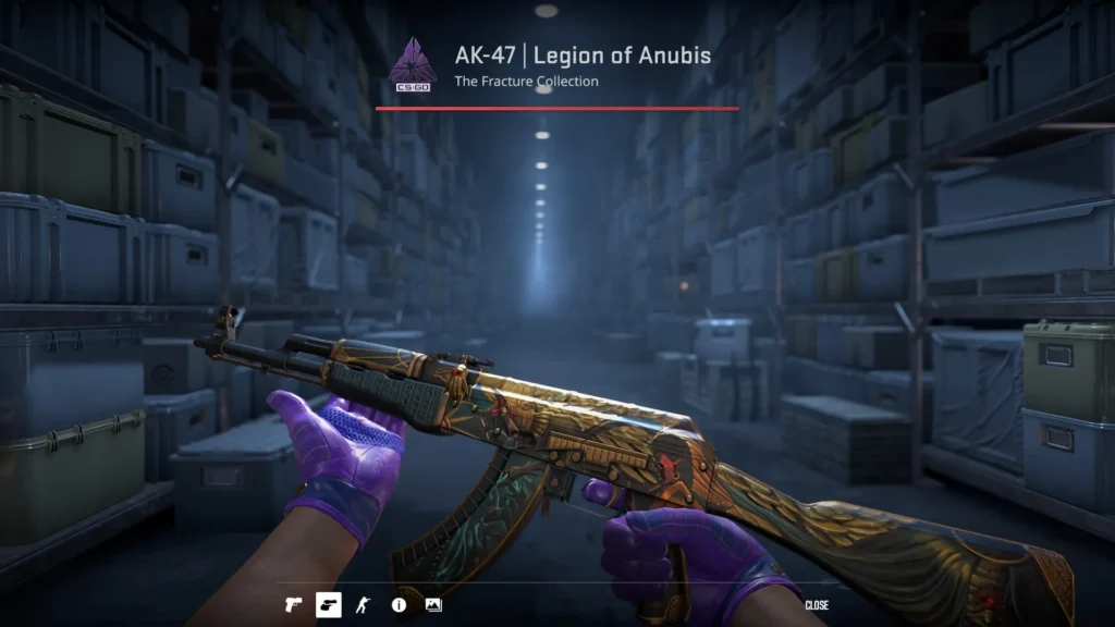 AK-47 | Legion of Anubis + Lil' Eldritch