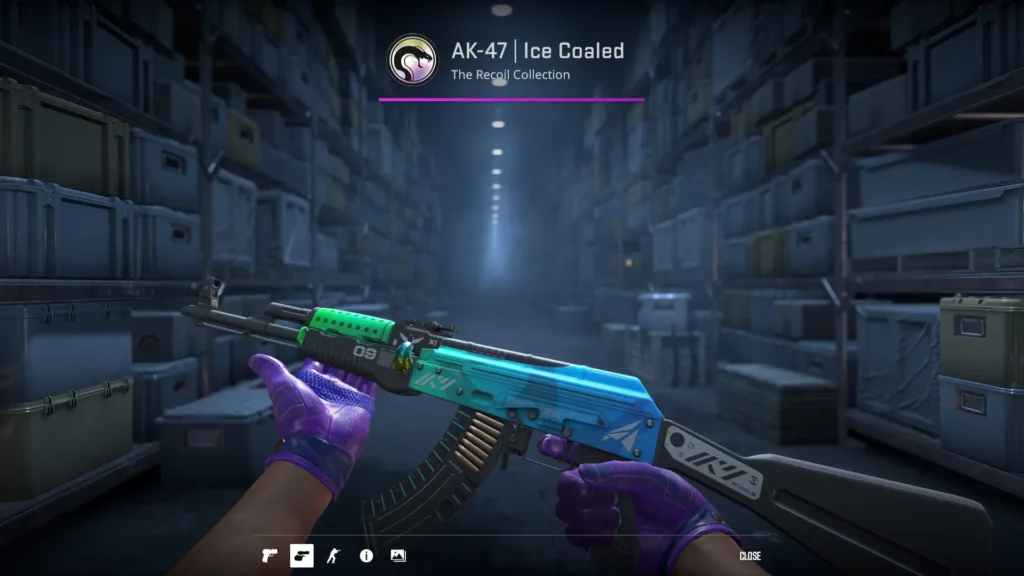 AK-47 | Ice Coaled + Piñatita