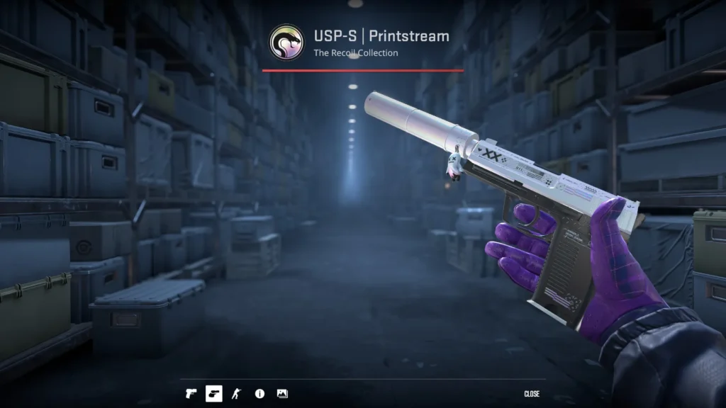 USP-S | Printstream + Lil' Boo