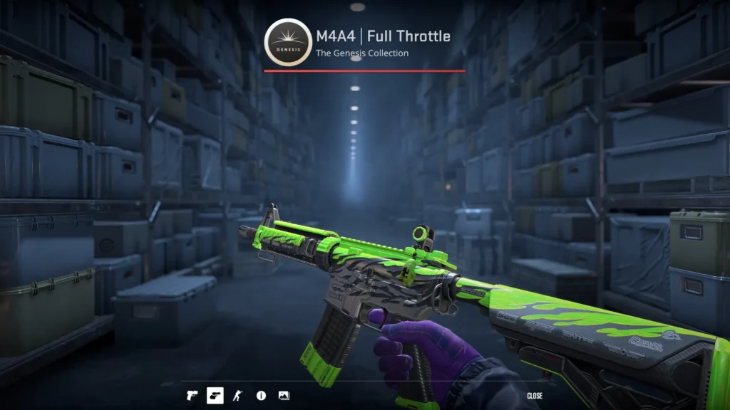 M4A4 | Full Throttle + Lil' Goop