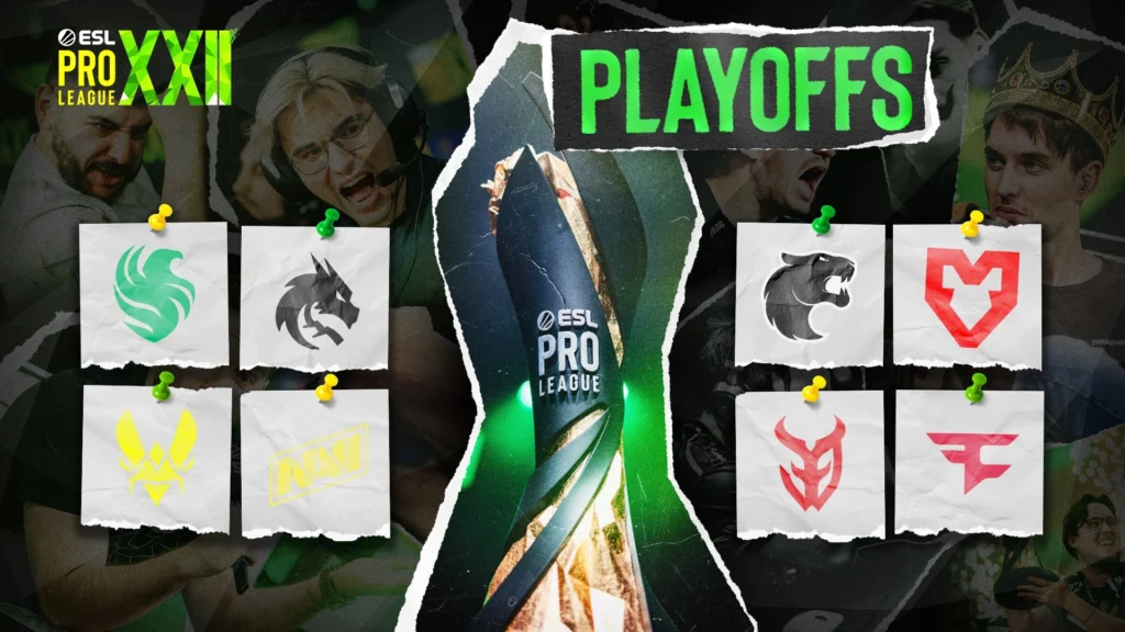 ESL Pro League S22 Playoff Predictions: Victory Chances and Current Team Form
