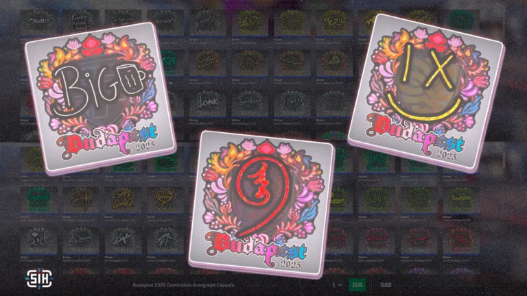 Top 10 Best Autographs (Stickers) StarLadder Major Budapest 2025