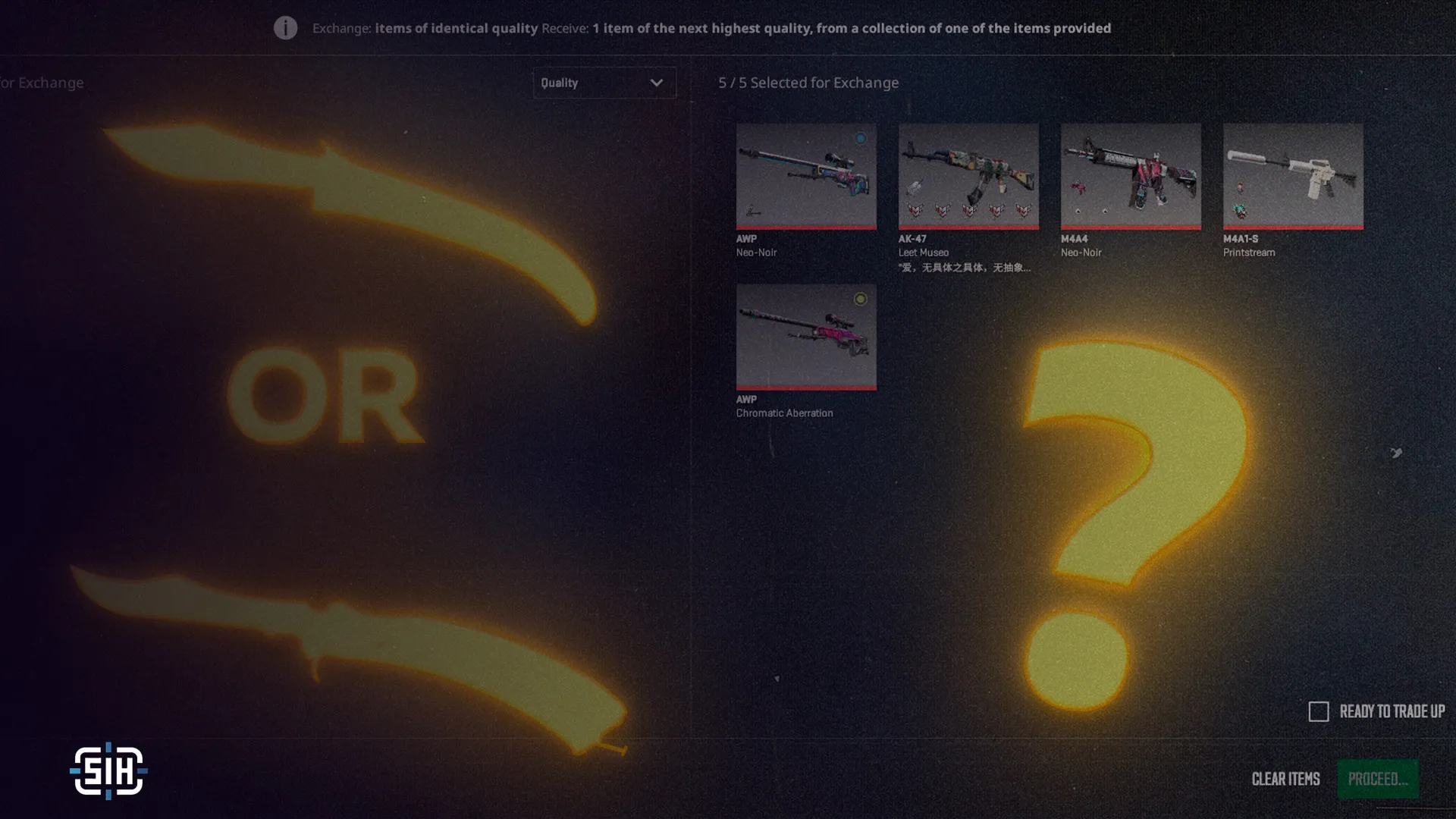 Guide to Crafting Knives and Gloves from Covert (Red) Skins in CS2