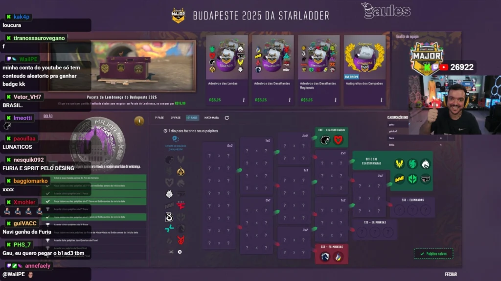 Pick'Em Challenge from Gaules