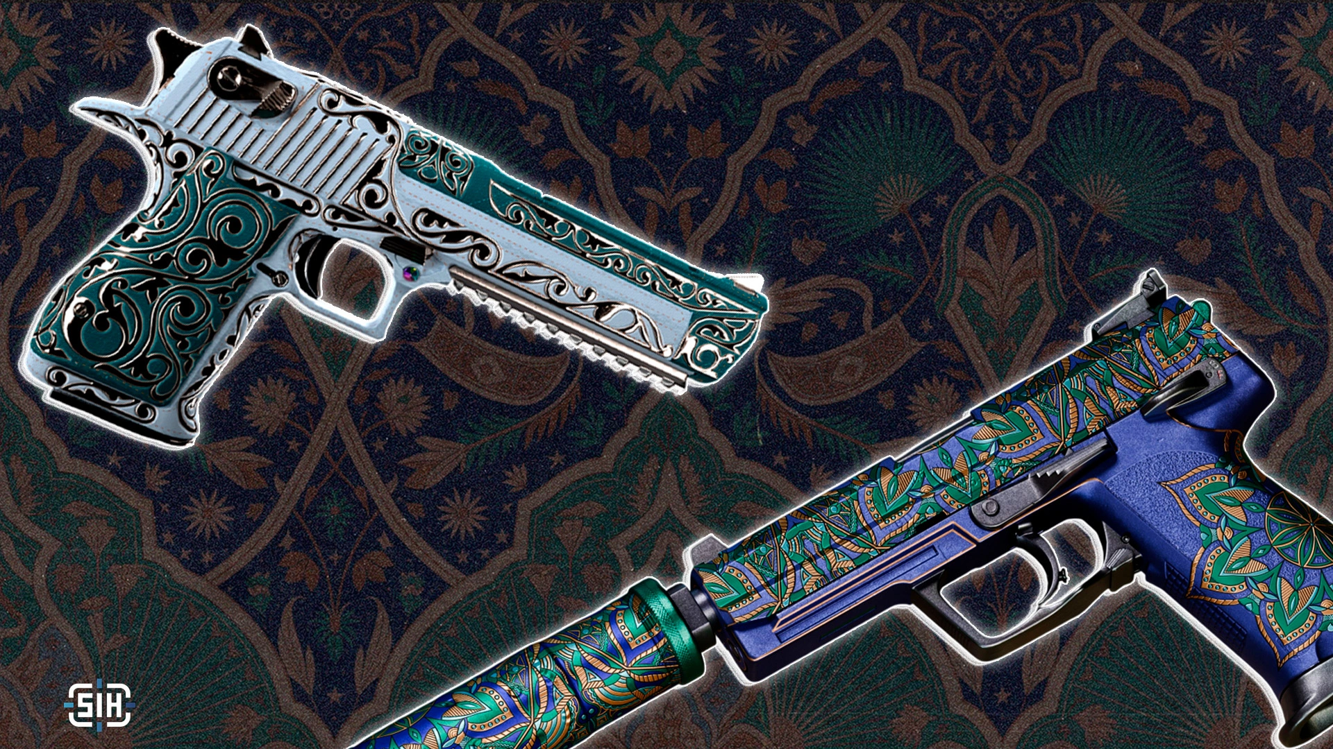 Desert Arabesques: First Mythology and Ornament Skins for The Armory Pass in CS2