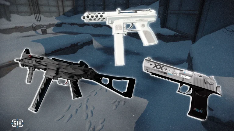 Winter Collection of White CS2 Skins: Pure Snow and Frosty Shine in Your Inventory