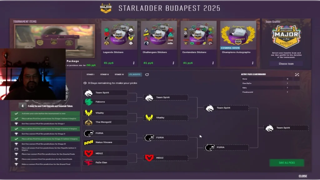 Pick'Em Challenge from Overdrive