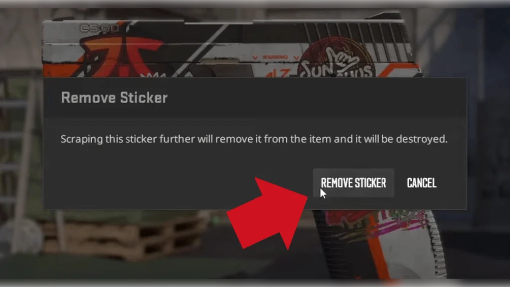 Ability to Remove Stickers and Resell Them Separately