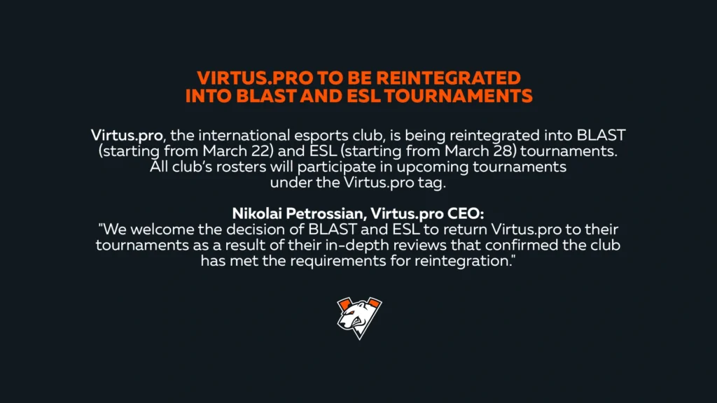 The Decline at Virtus.pro. Attempting to Build the World's #1 Team