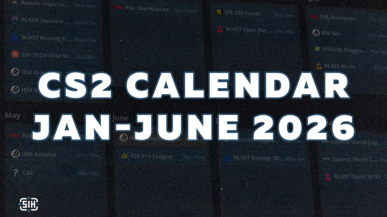 CS2 Major Tournaments Calendar – First Half of 2026