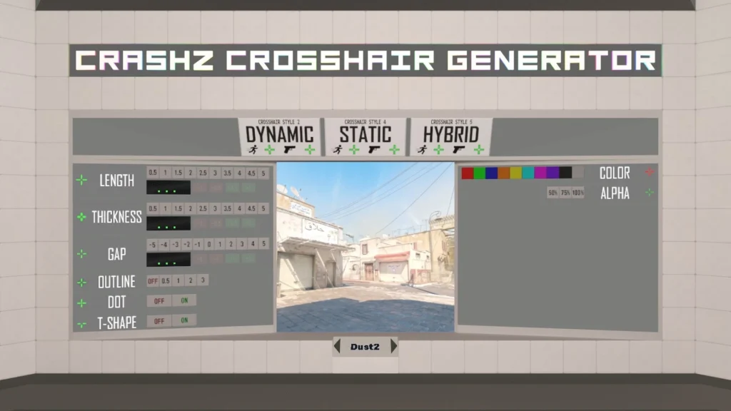 crashz' Crosshair Generator v4