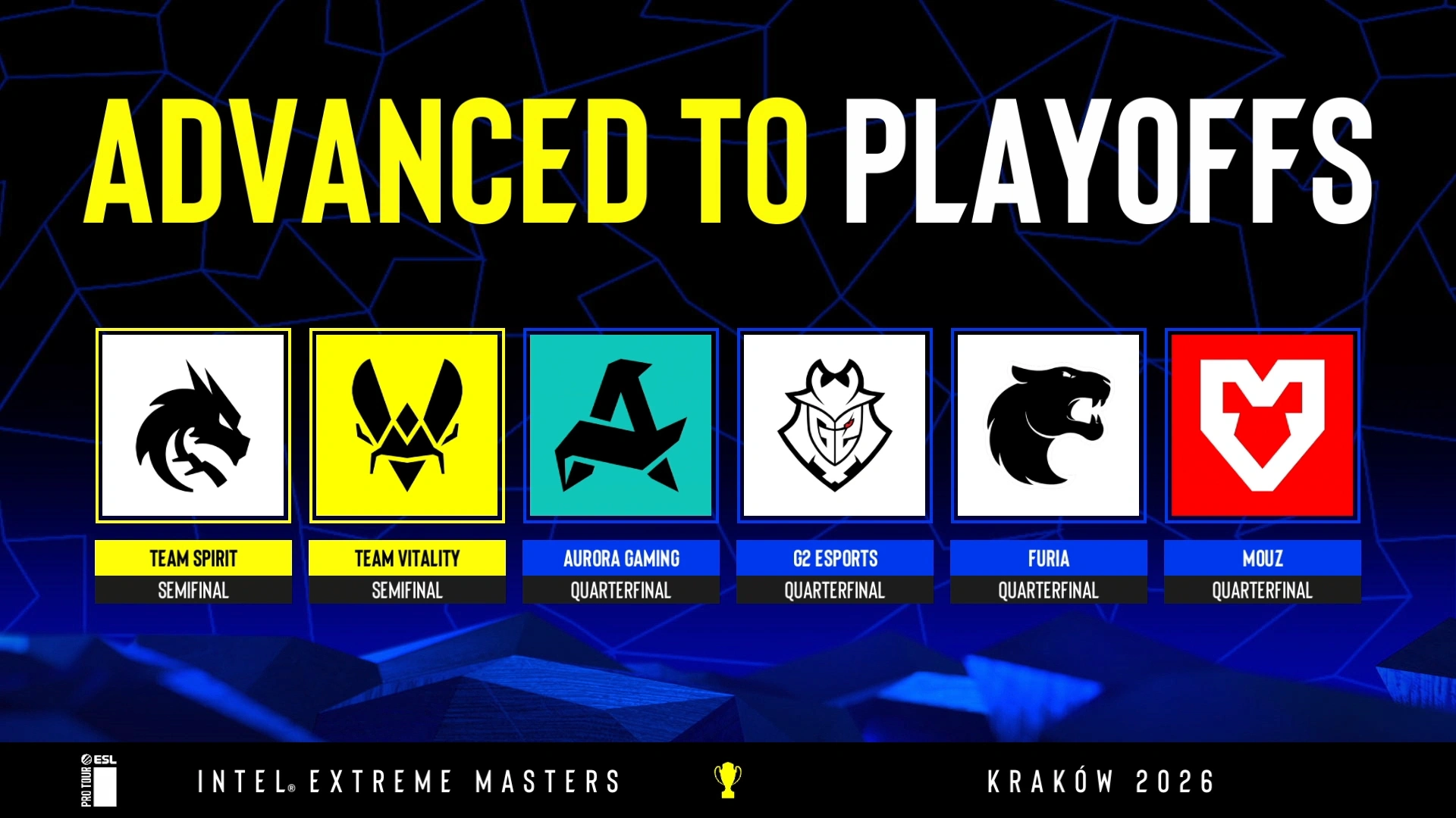 IEM Krakow Playoff Predictions! The Legacy of IEM Katowice: Who Will Become the First Champion of CS’s Oldest Tournament?