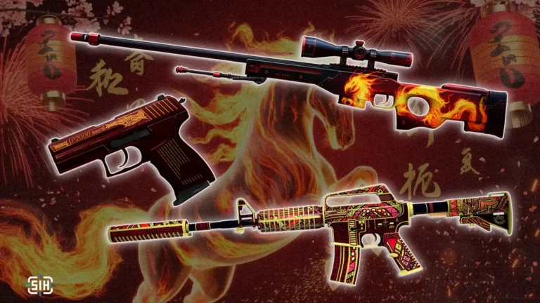 A Fiery CS2 Skin Roundup for the Lunar New Year. Attract luck in the Year of the Fire Horse.