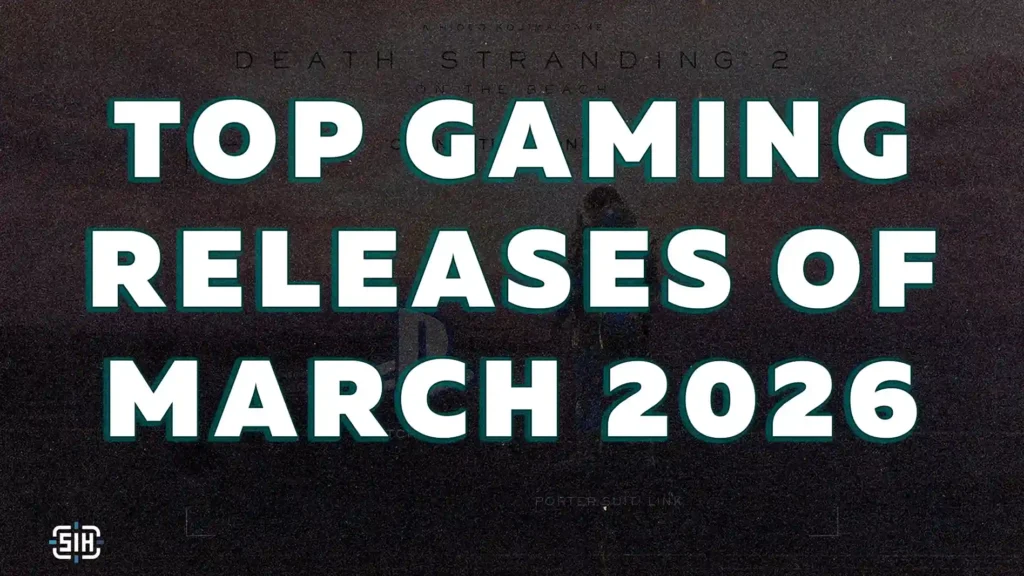 Overview of the biggest game releases of March 2026. Waiting for warmer weather outside with these releases.