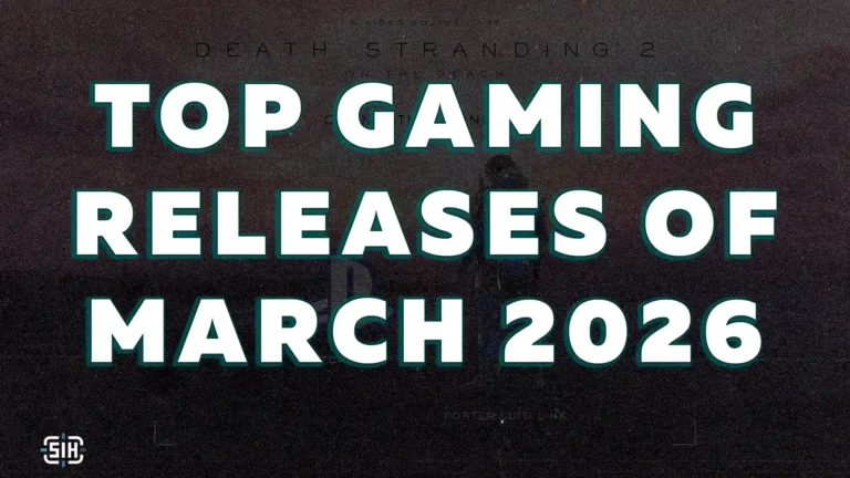 Overview of the biggest game releases of March 2026. Waiting for warmer weather outside with these releases.