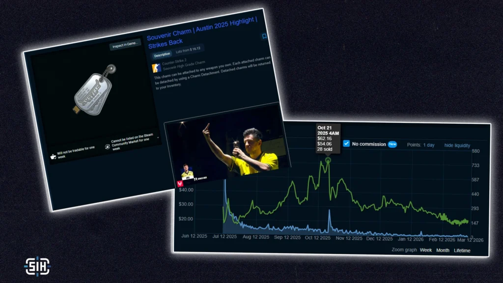 Souvenir Charm | Austin 2025 Highlight | Strikes Back