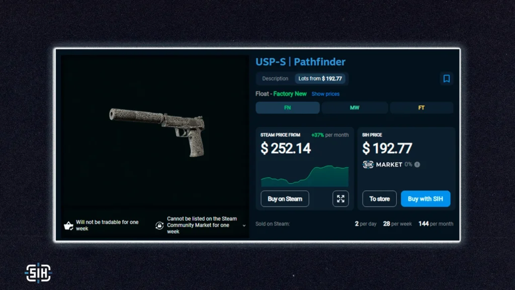 USP-S | Pathfinder (Factory New)