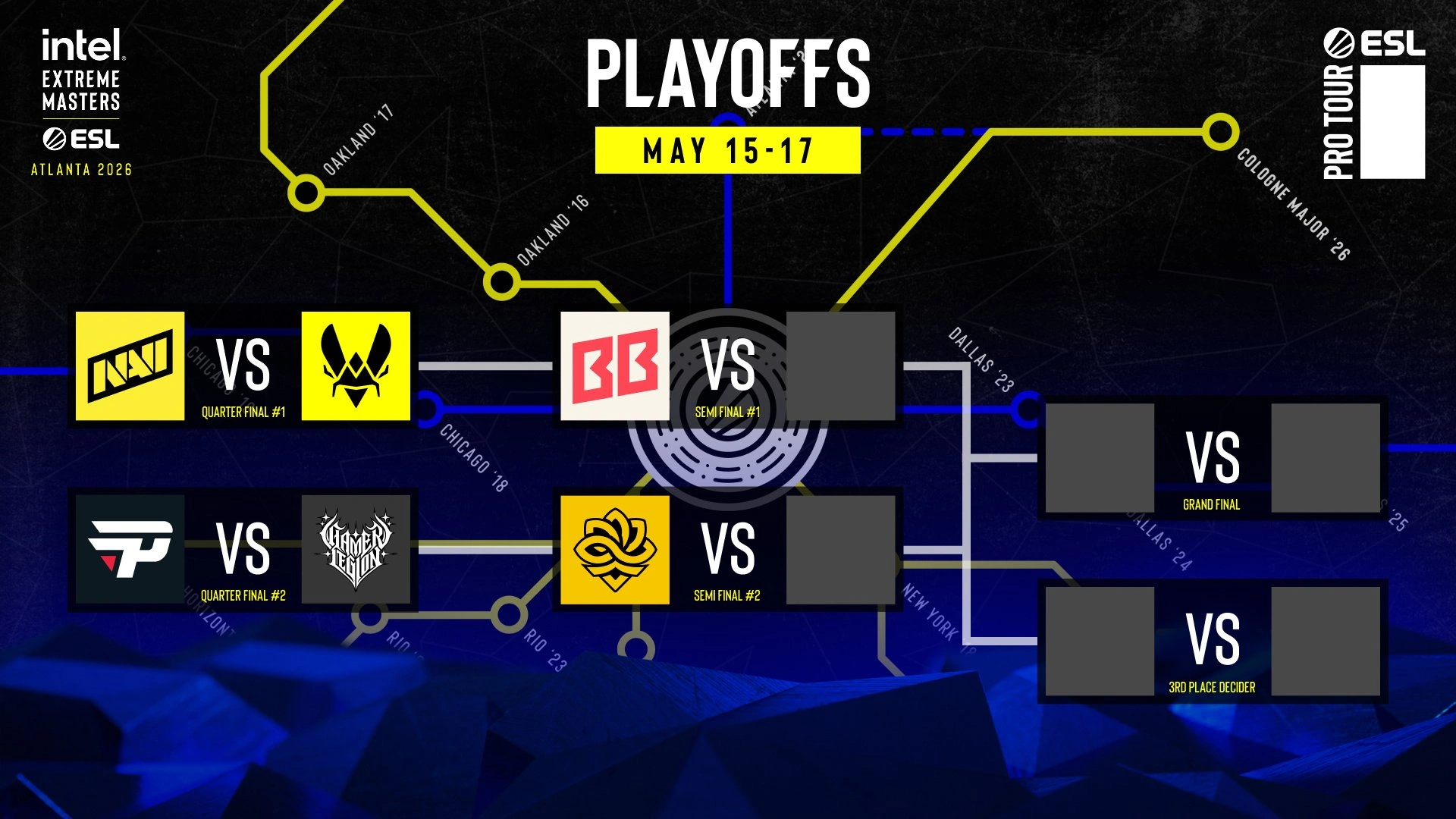 IEM Atlanta 2026 Playoff Preview: Why Vitality Aren’t the Clear Favorites