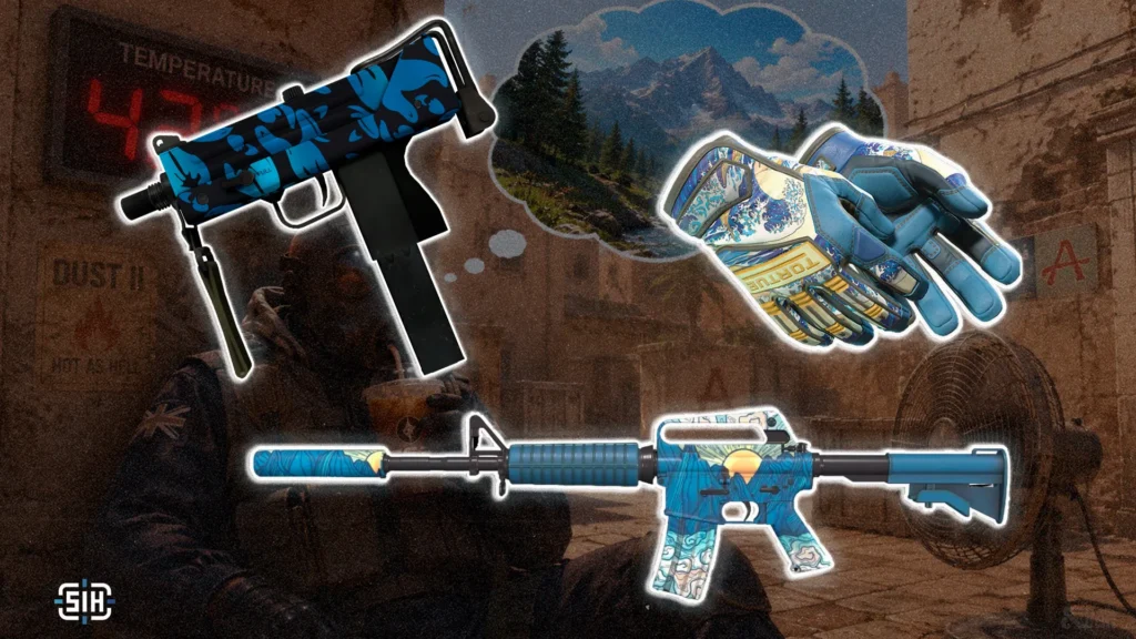 The Ultimate Summer Loadout in CS2: 10 Skins to Beat the Heat