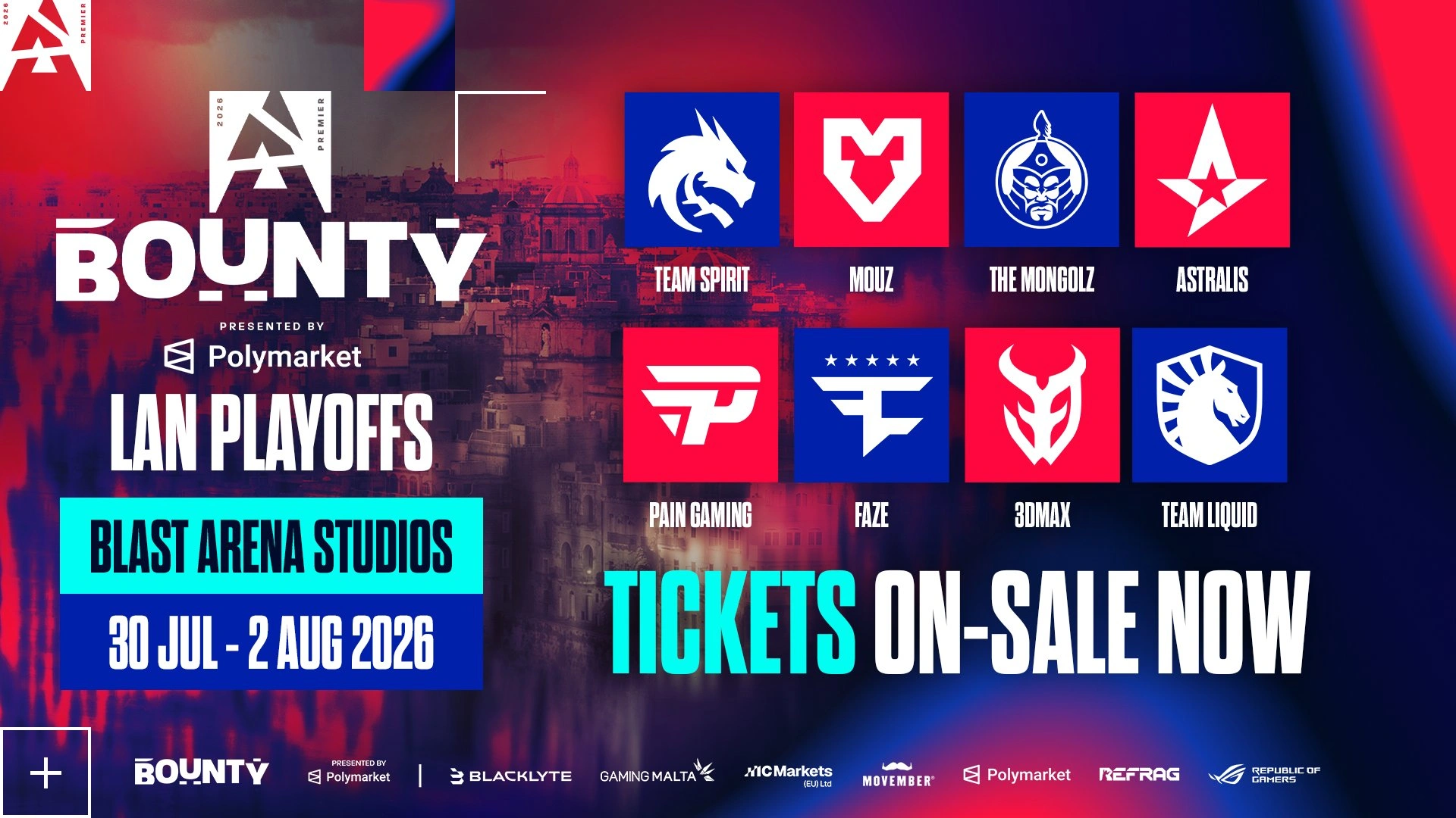 BLAST Bounty Season 2 Predictions: A Tier-1 Event Without the Tier-1 Teams?