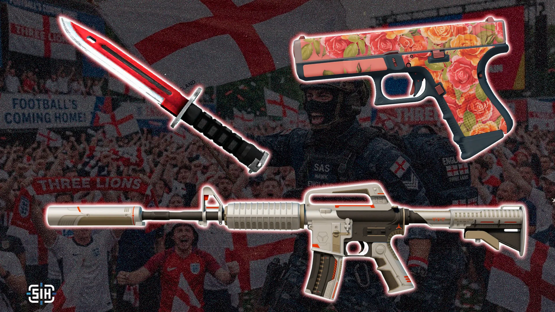Red-and-White CS2 Inventory: 10 Skins for England Fans at the 2026 World Cup