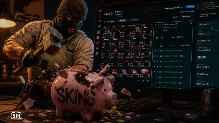Budget CS2 Skin Set: Knife, Gloves and a Full Loadout for Under $200