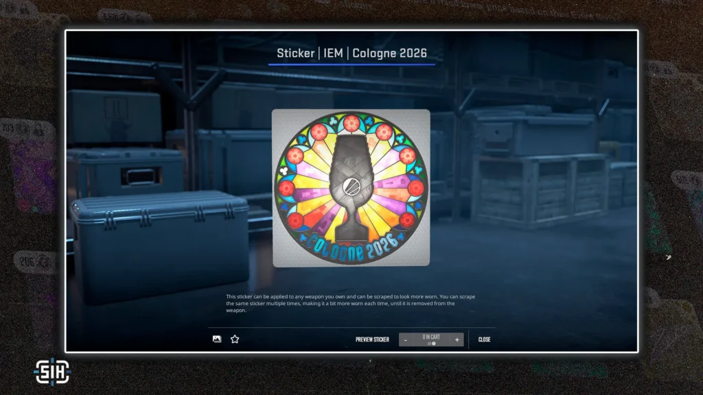 Sticker | IEM | Cologne 2026