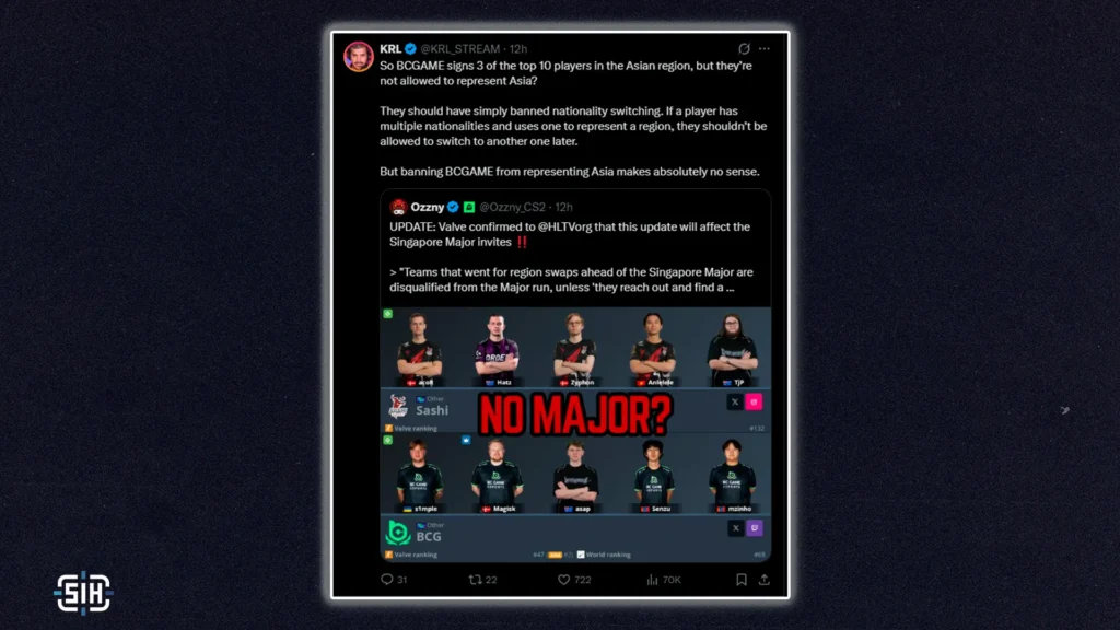 Streamer KRL put it even more bluntly: