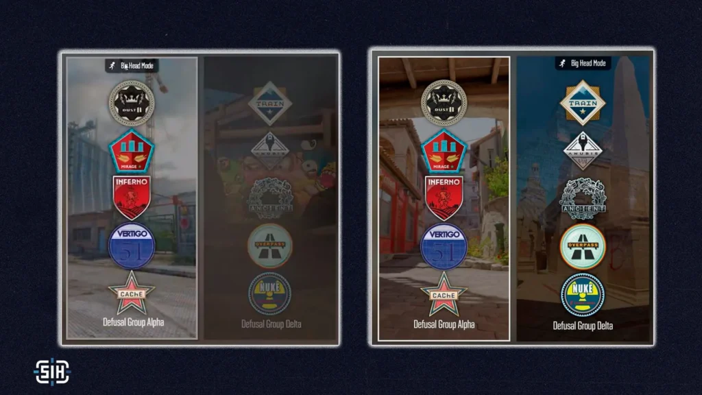 Defusal Group Alpha maps